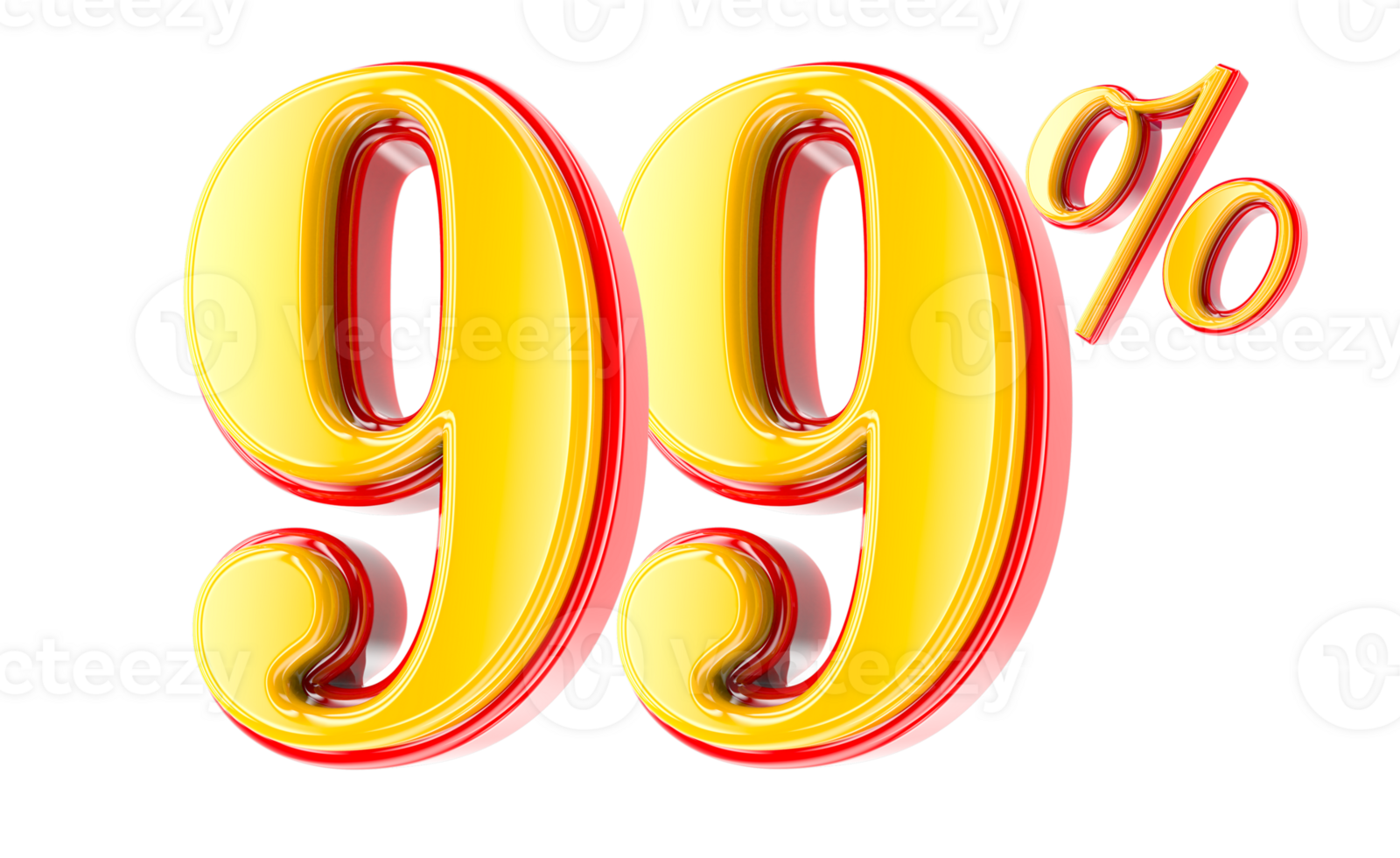 3D percent off png download