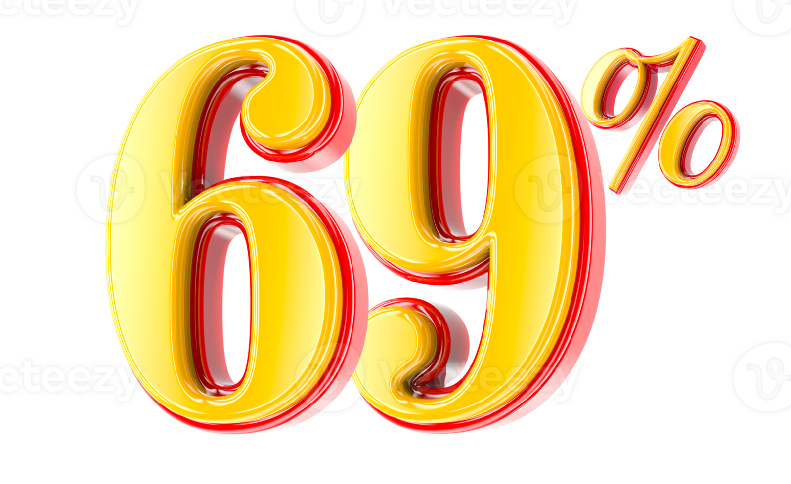 3D percent off png download