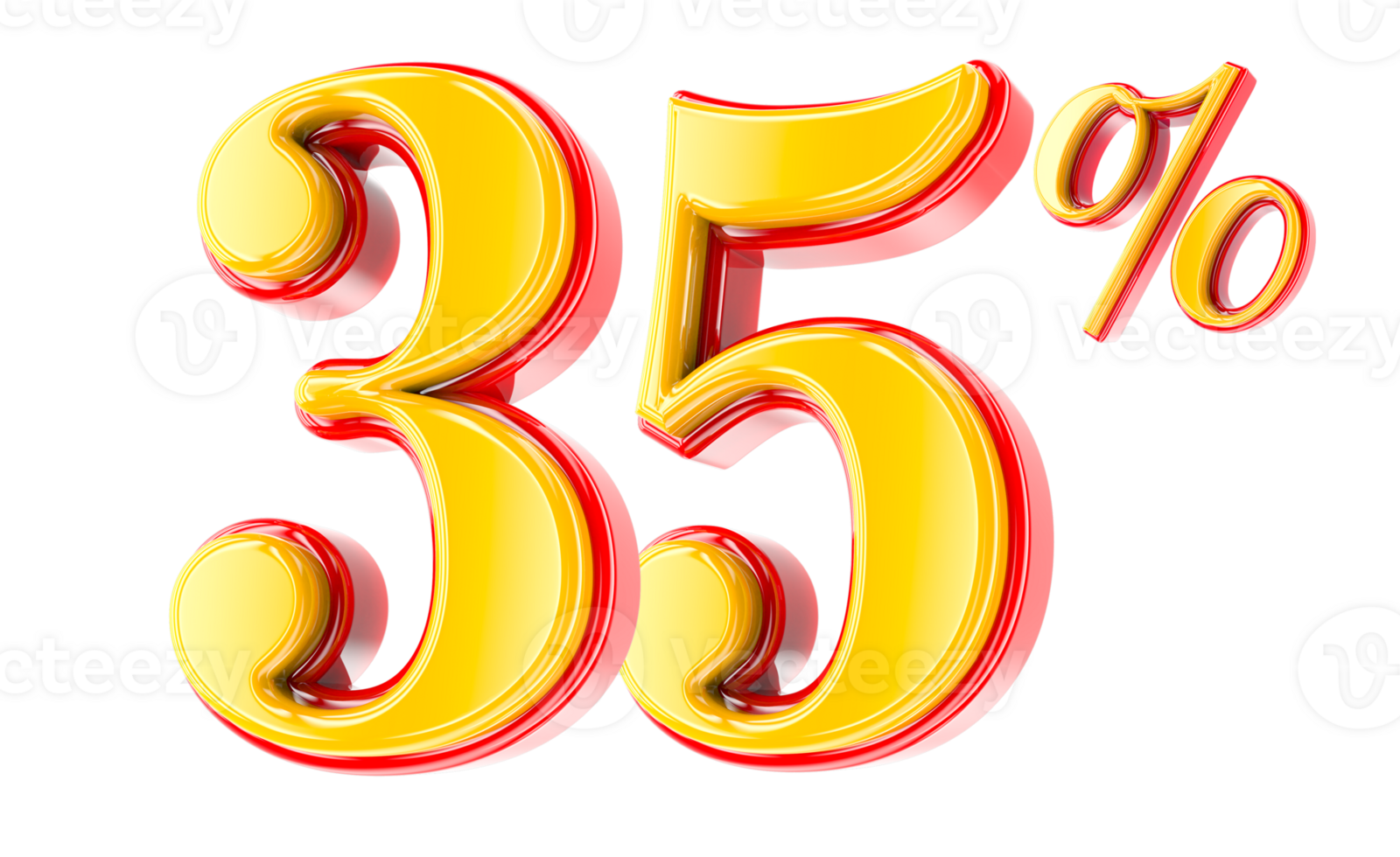 3D percent off png download