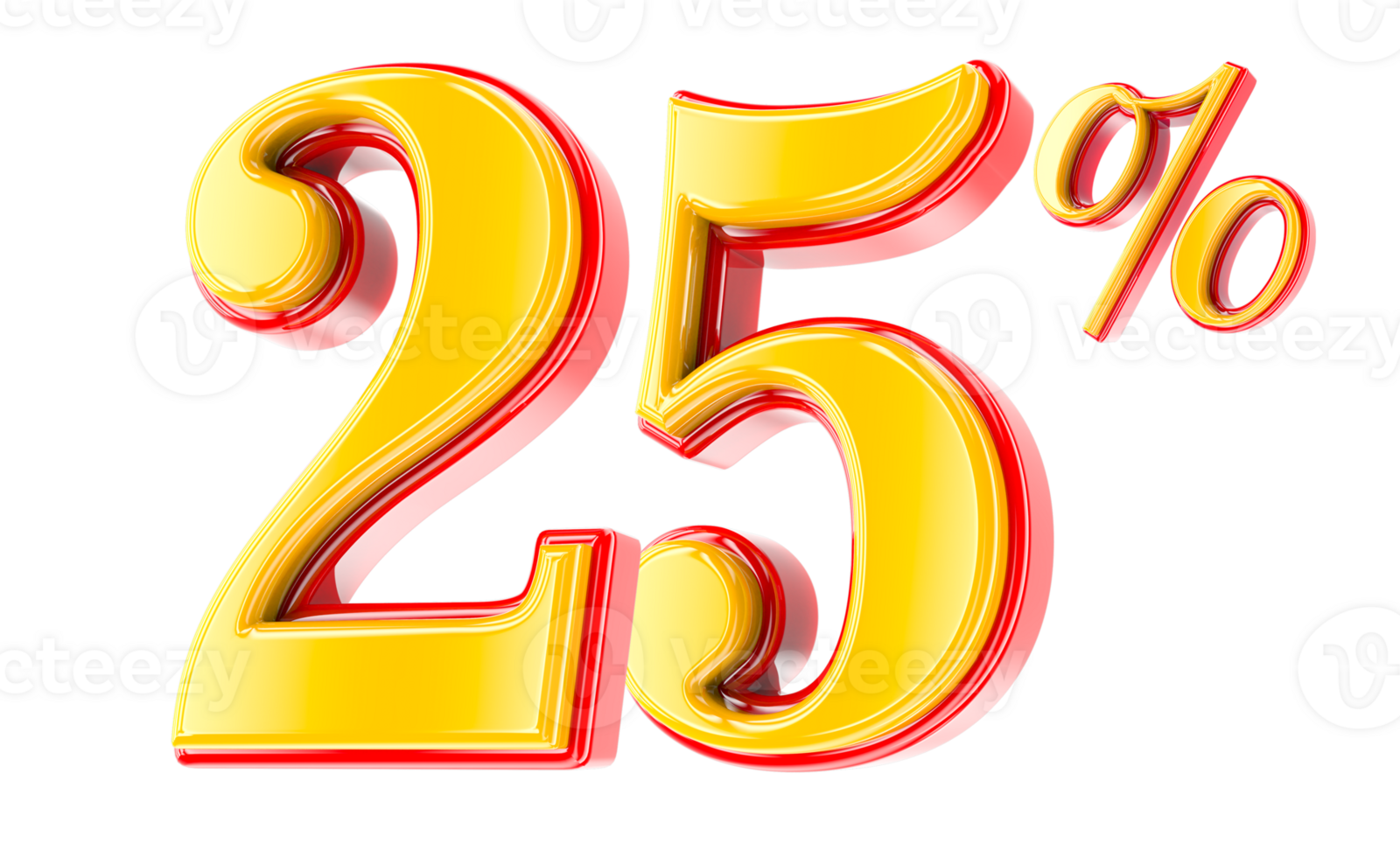 3D percent off png download