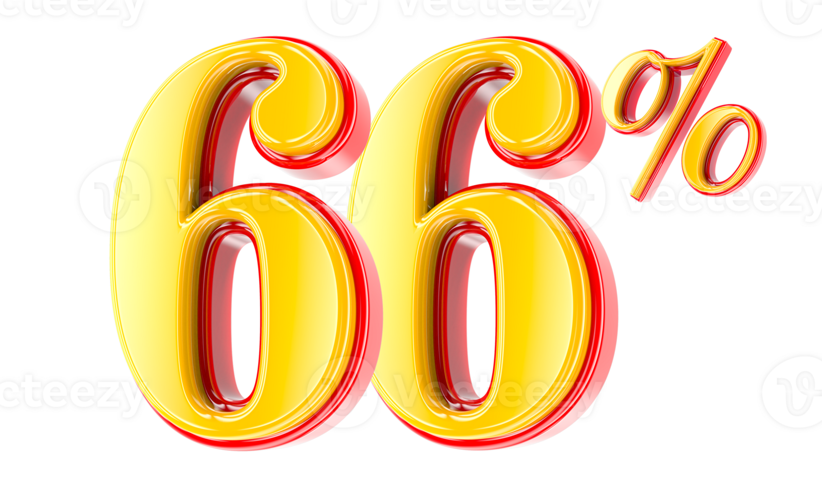 3D percent off png download