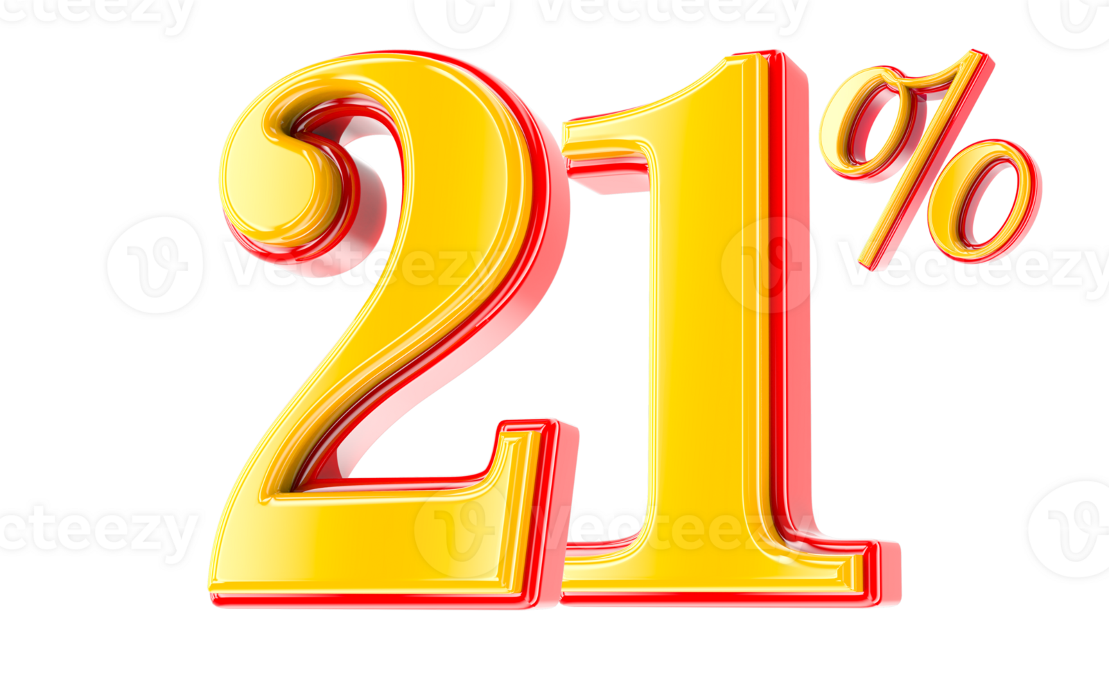 3D percent off png download