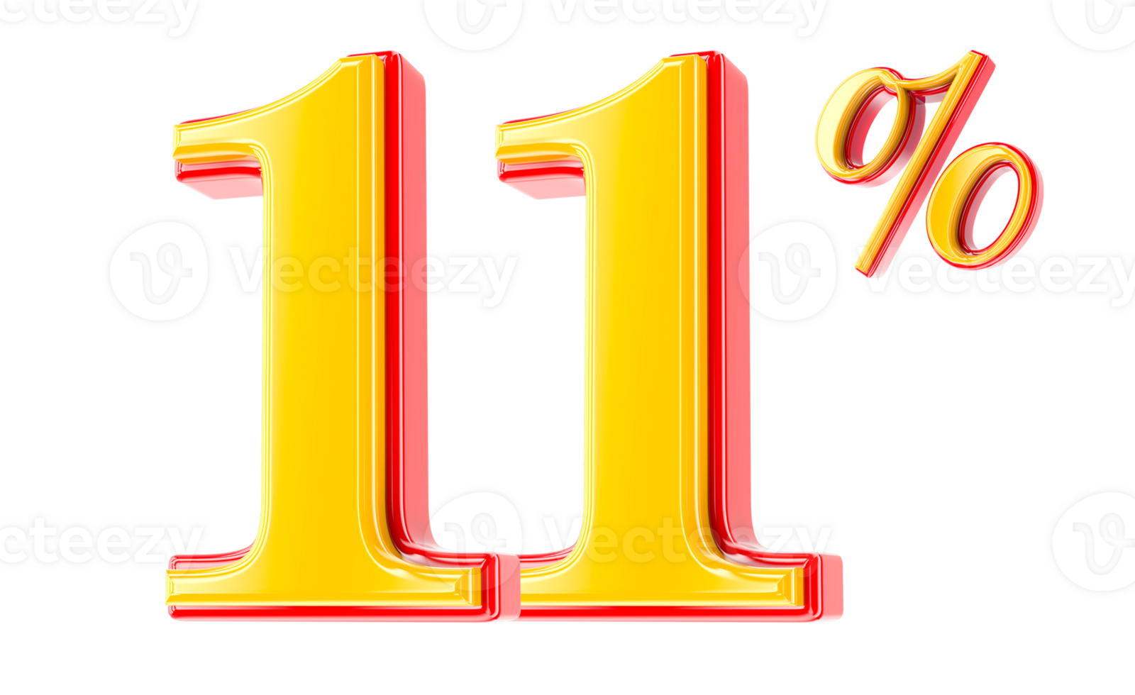 3D percent off png download