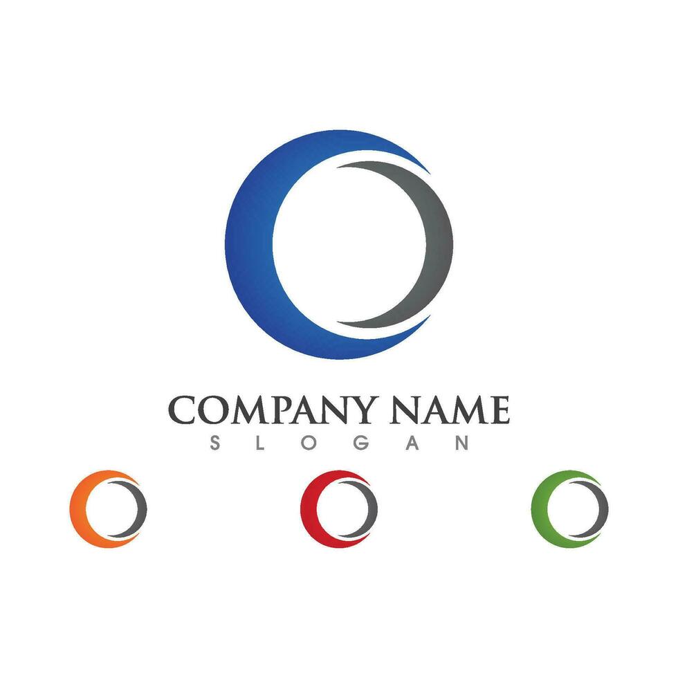 C Letter Logo Template vector