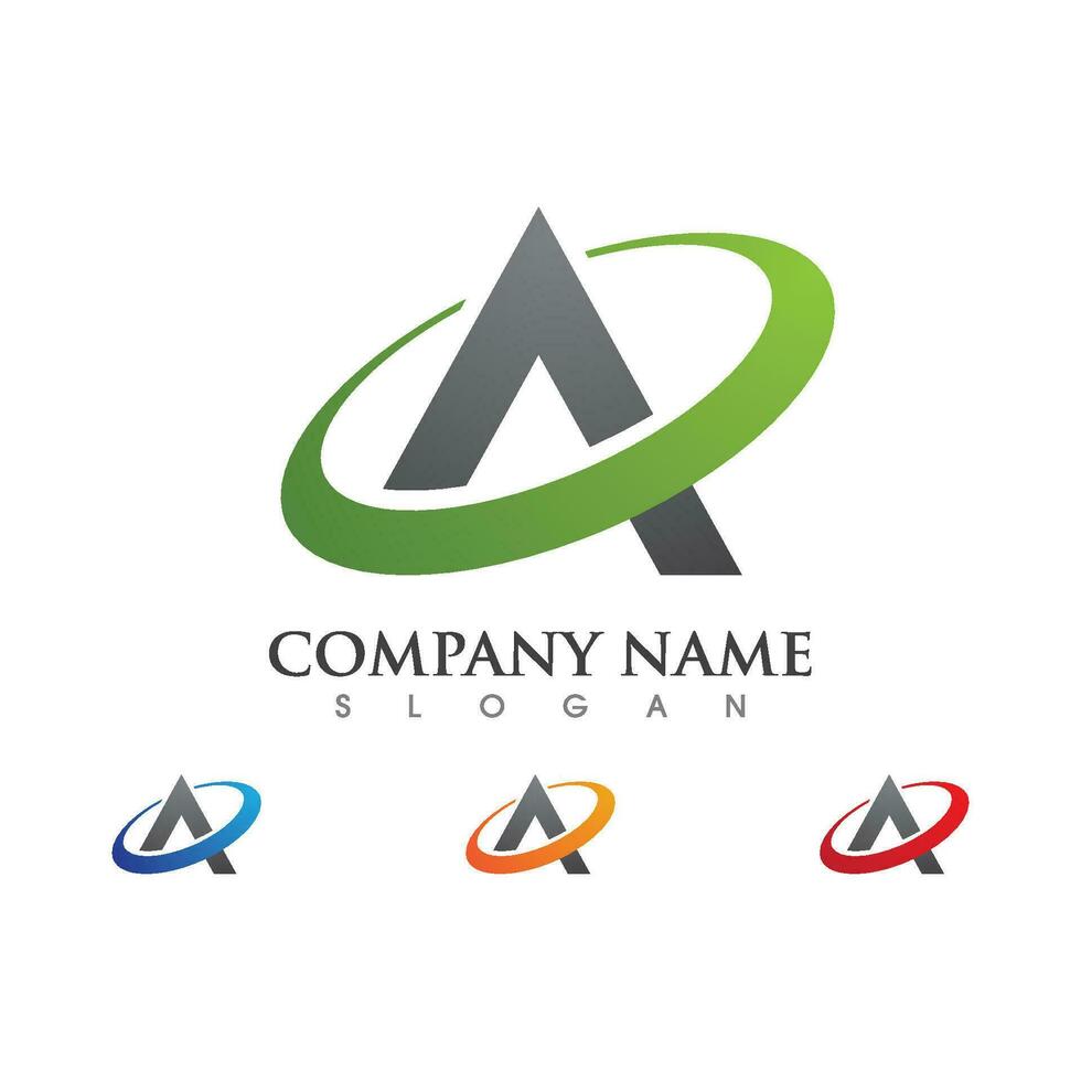 A Letter Logo Template vector