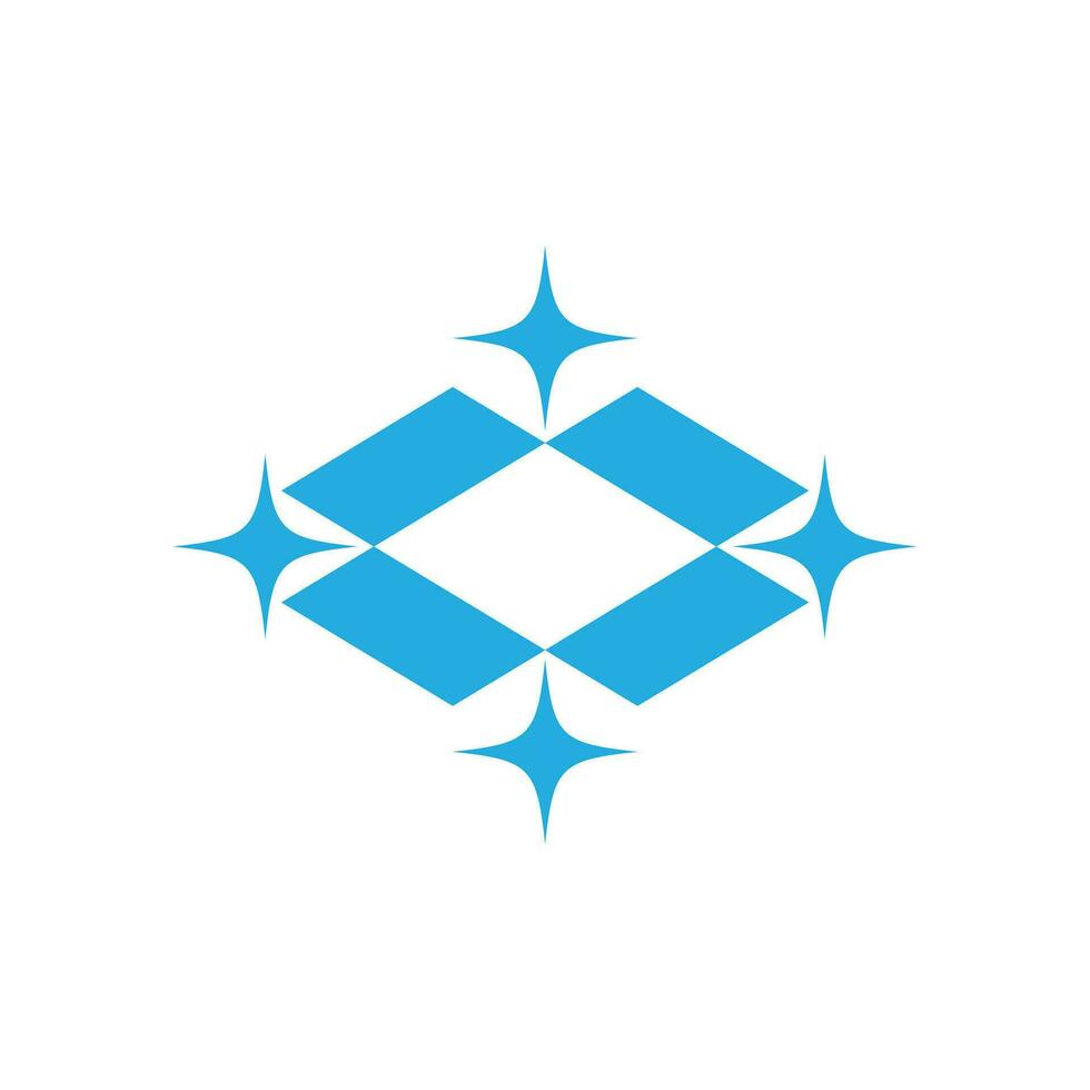 diamante logo vector modelo símbolo diseño
