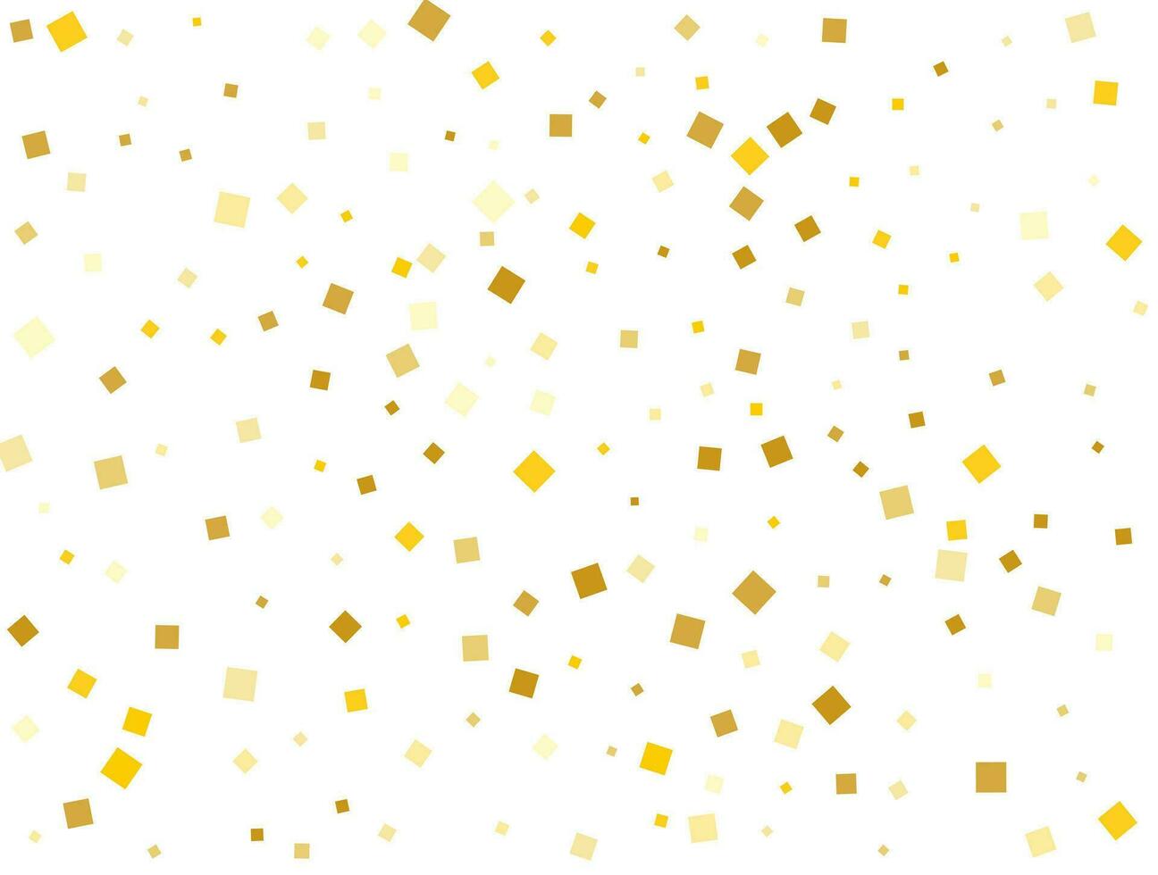 Festive Square Confetti. Vector illustration