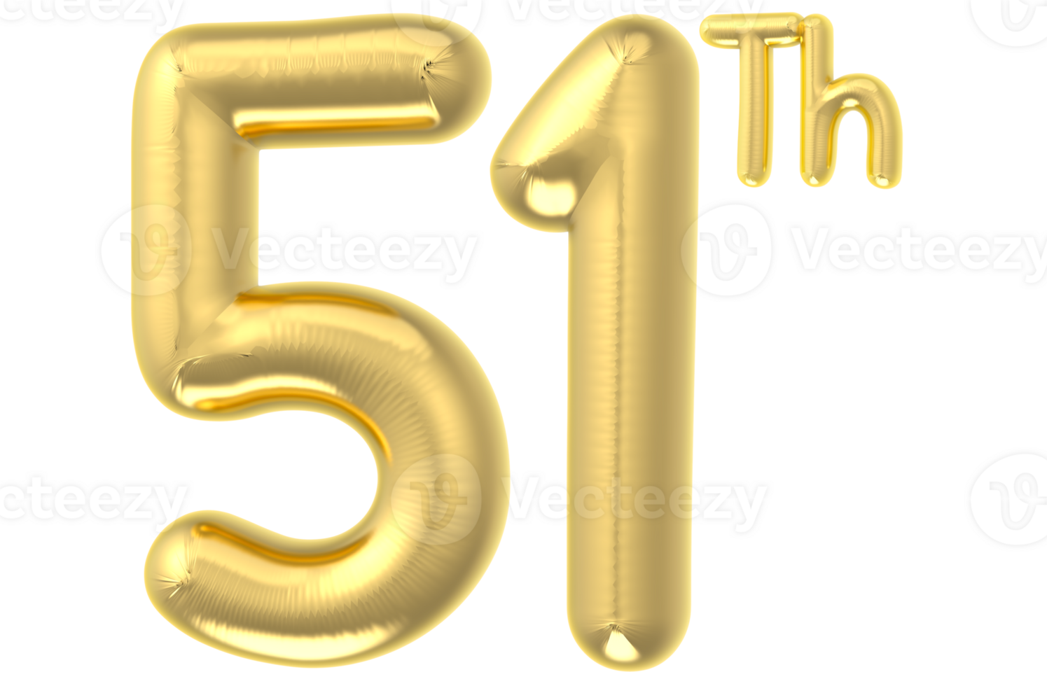 51 Party decoration gold balloon png