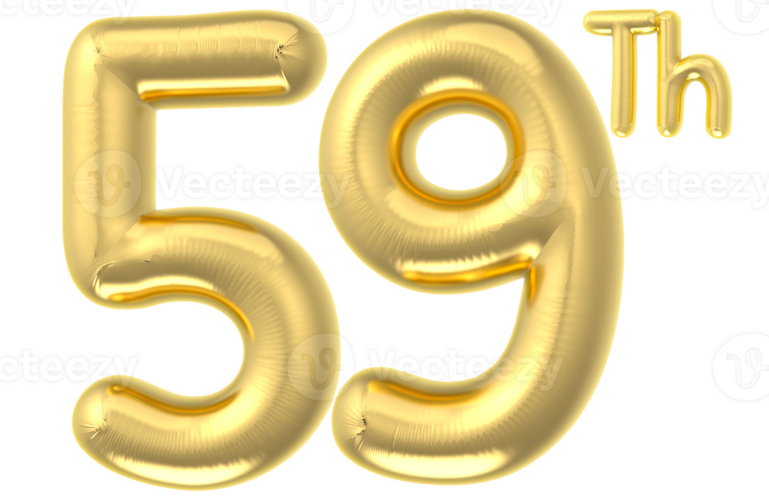 59 Party decoration gold balloon 34625466 PNG