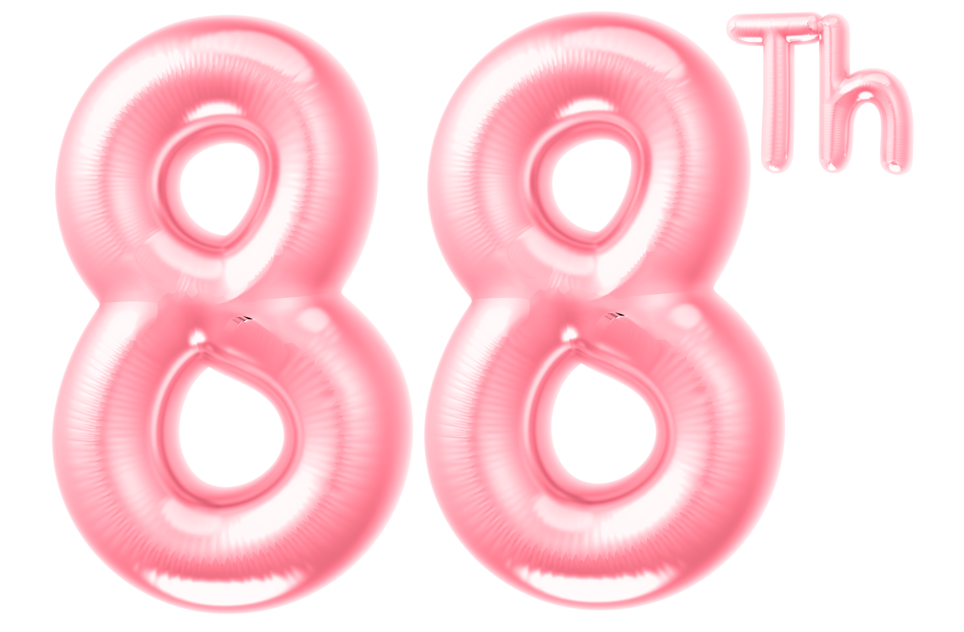 pink birthday balloons on transparent background png 34625527 PNG