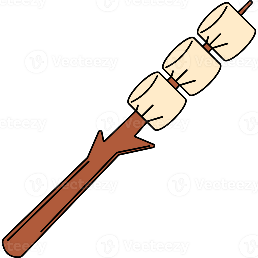 Barbecue Satay Illustration PNG Transparent Background