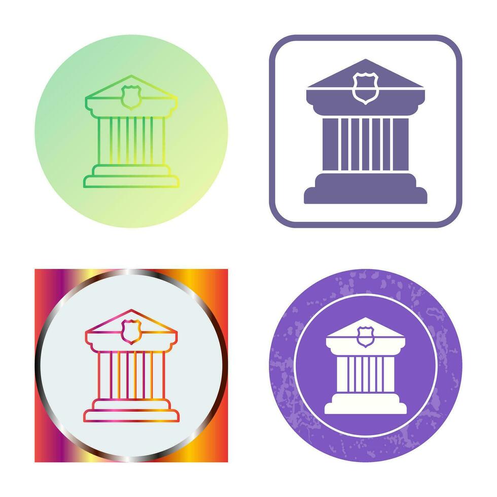 Courthouse Vector Icon