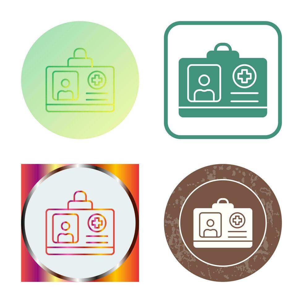 Id Card Vector Icon