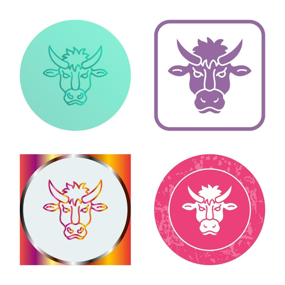 Bison Vector Icon