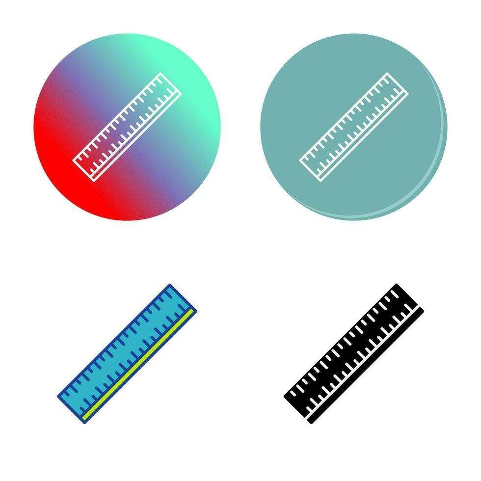 Ruler Vector Icon