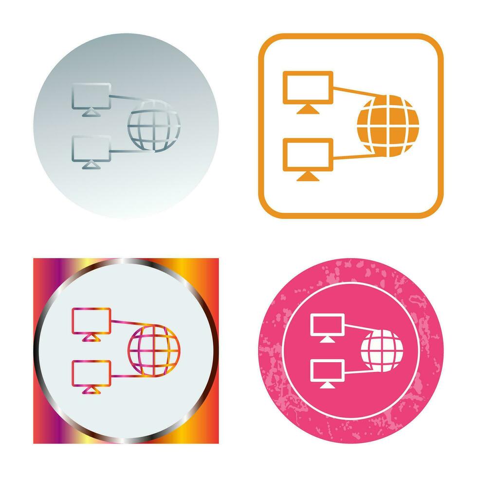 Internet Connectivity Vector Icon