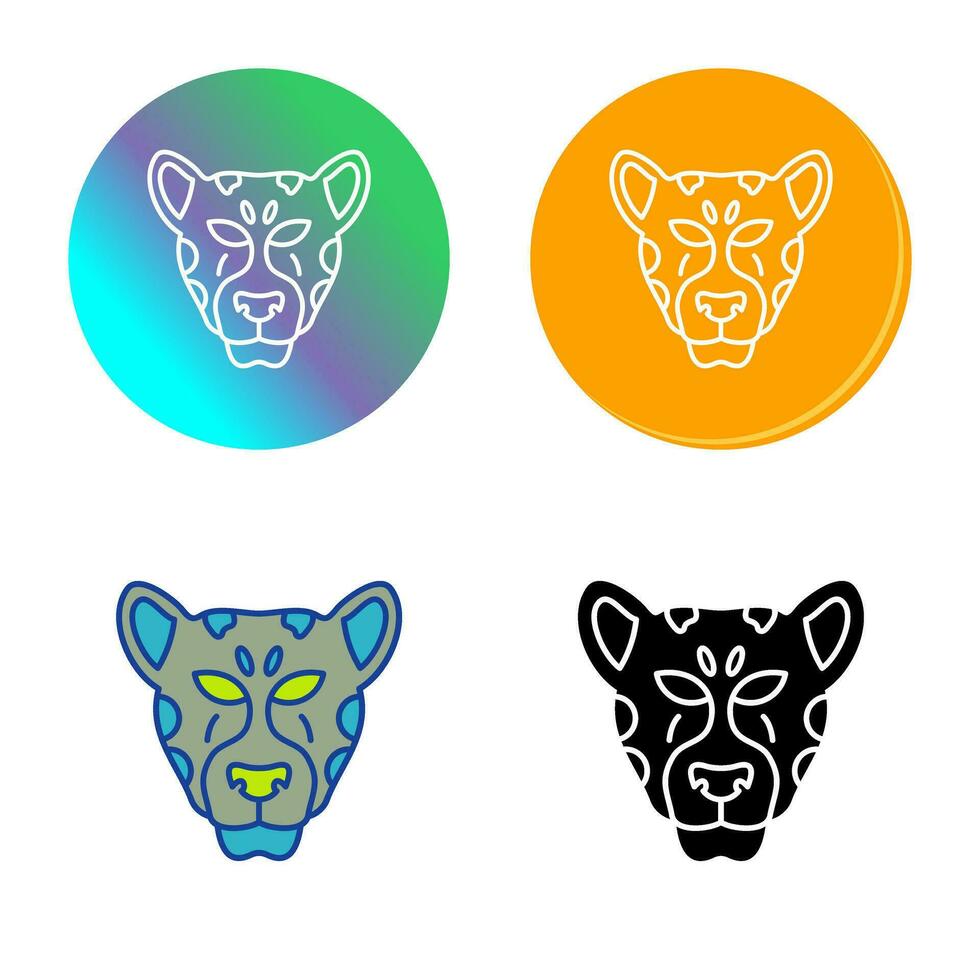 leopard Vector Icon