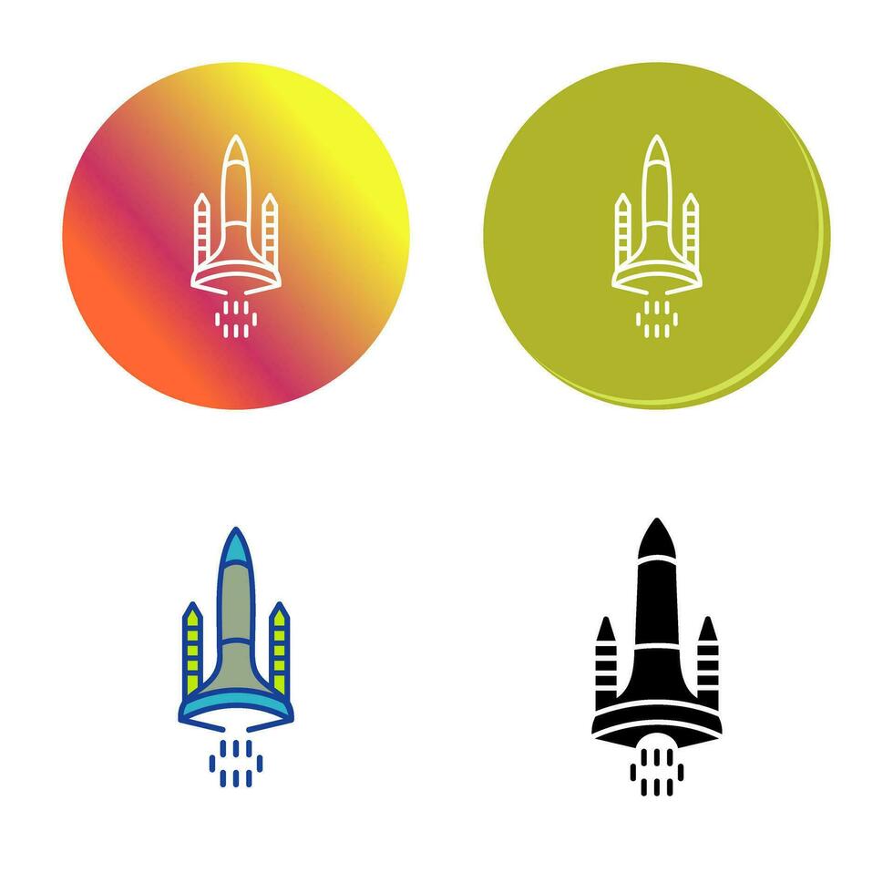 Space Shuttle Vector Icon