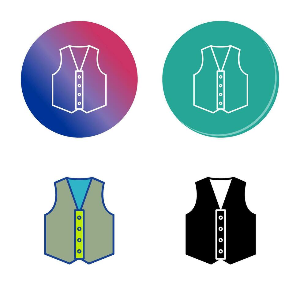 Vest Vector Icon