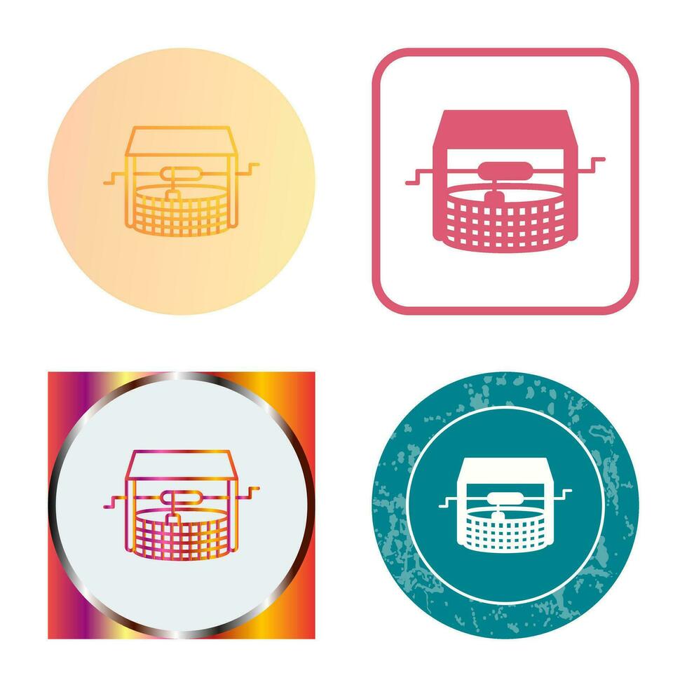 Water Well Vector Icon