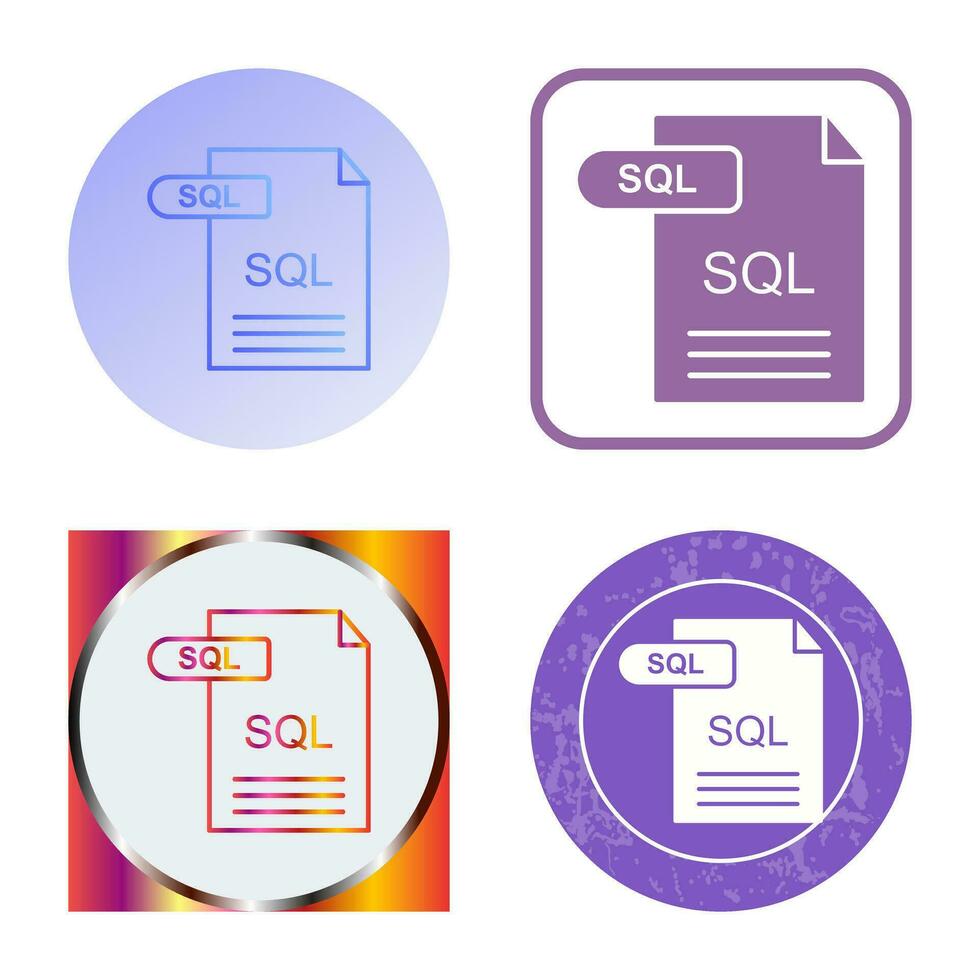 SQL Vector Icon 34627643 Vector Art at Vecteezy