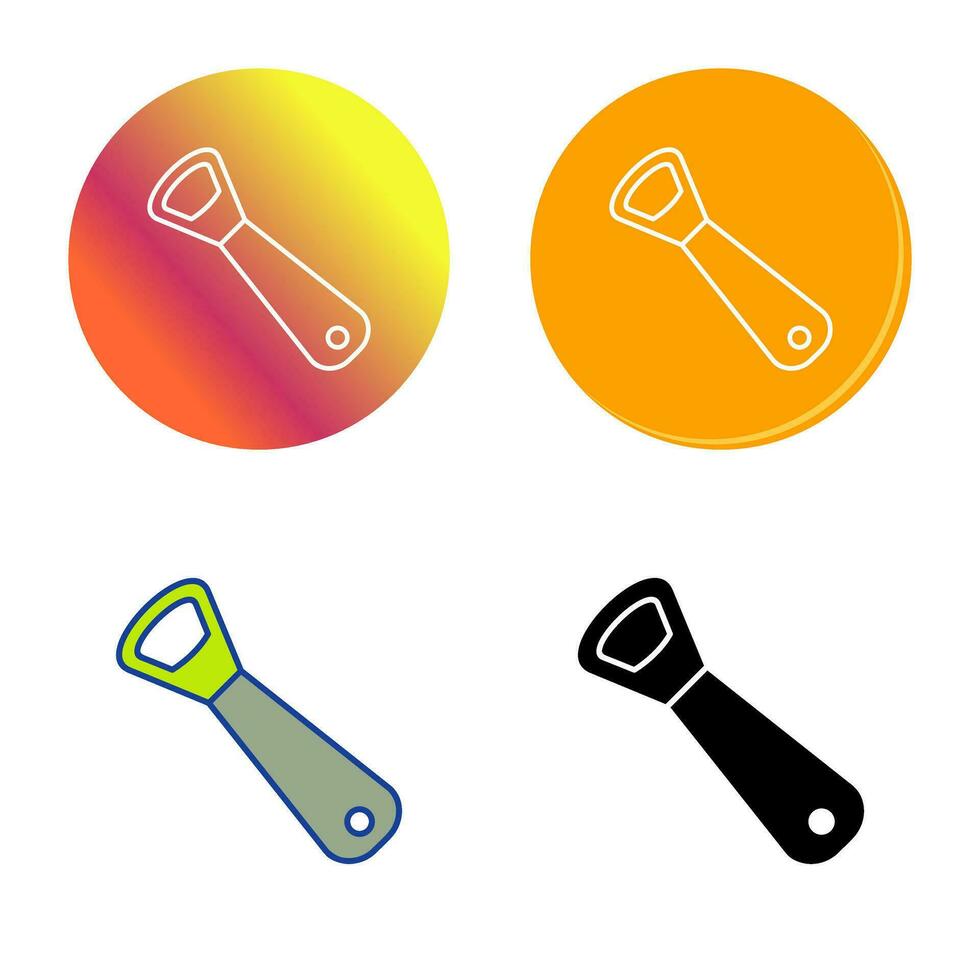 Bottle Opener Vector Icon