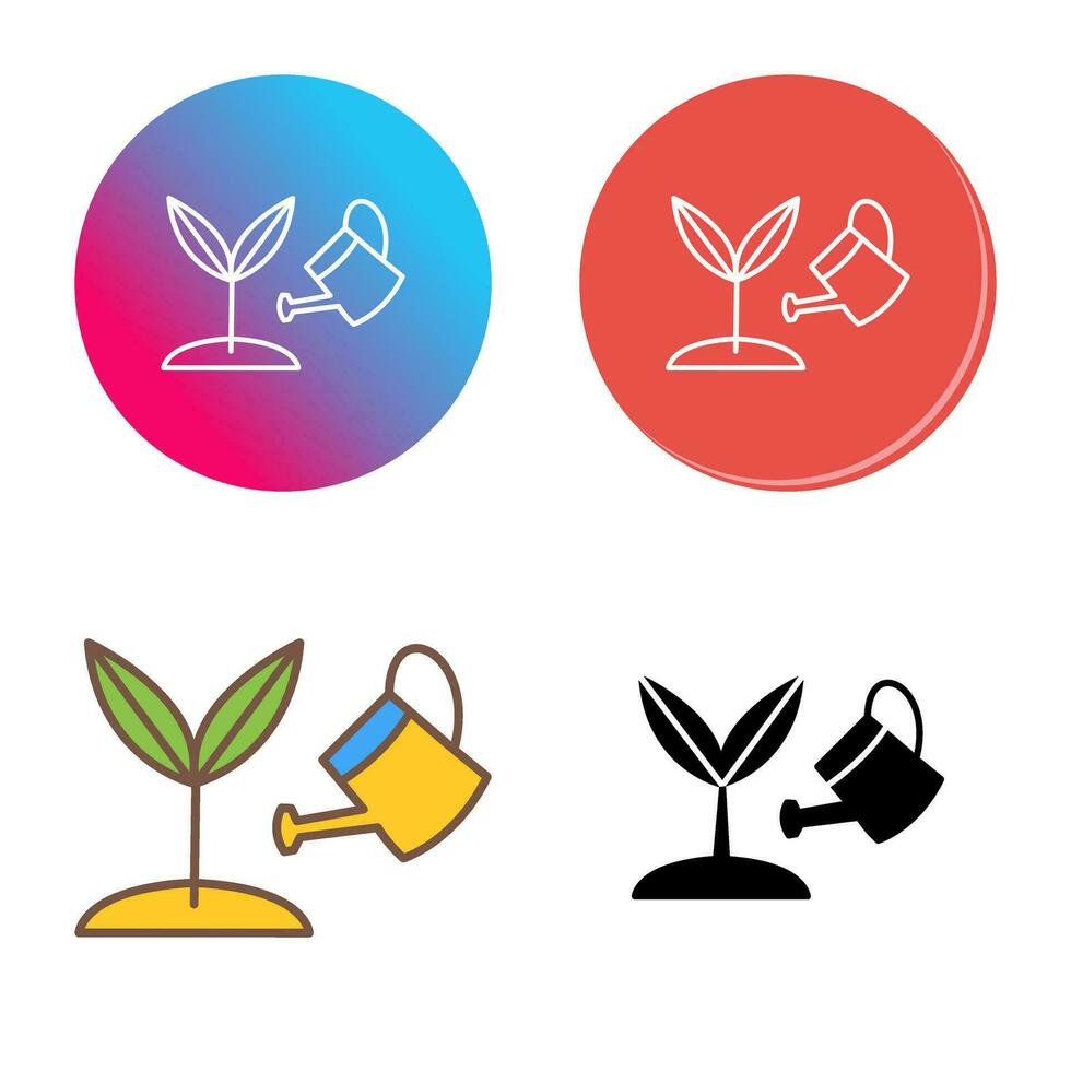 Growing Plant Vector Icon