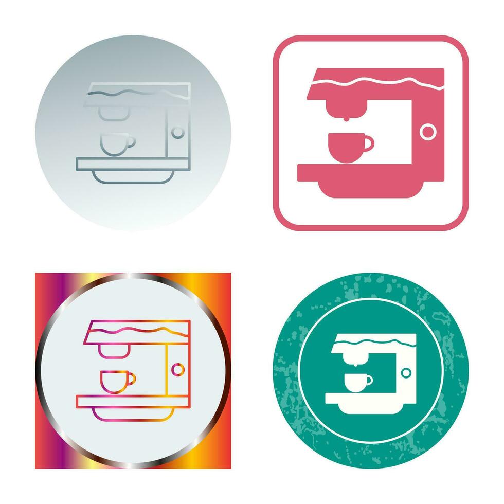 Coffee Machine Vector Icon