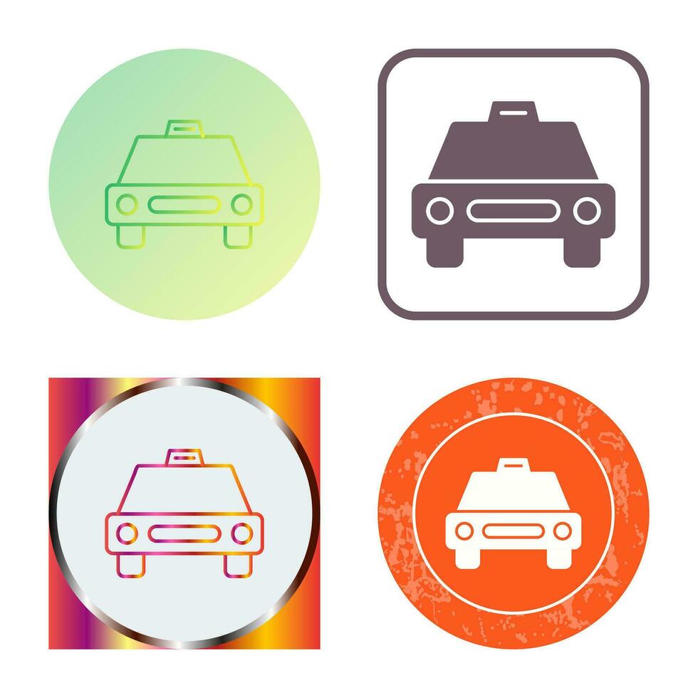Cab Vector Icon
