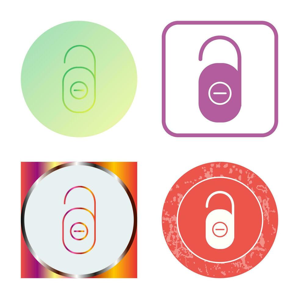 Do not Disturb Vector Icon