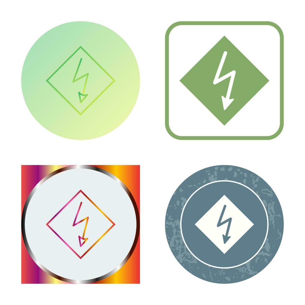 High Voltage Vector Icon