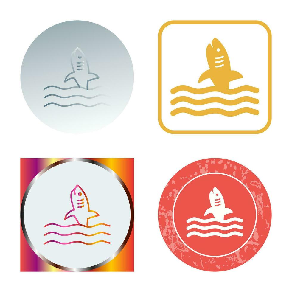 Dangerous Shark Vector Icon
