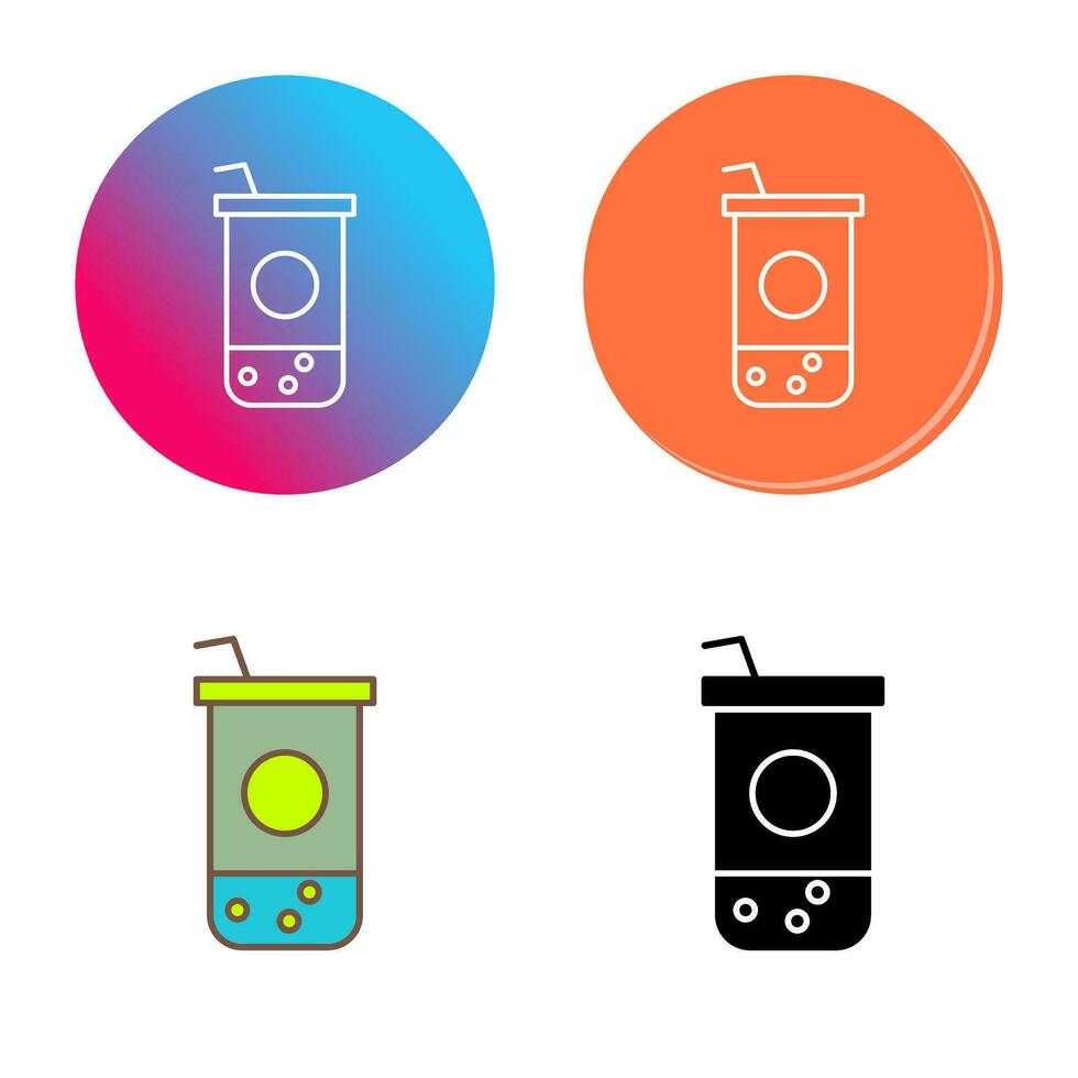 Chocolate Shake Vector Icon