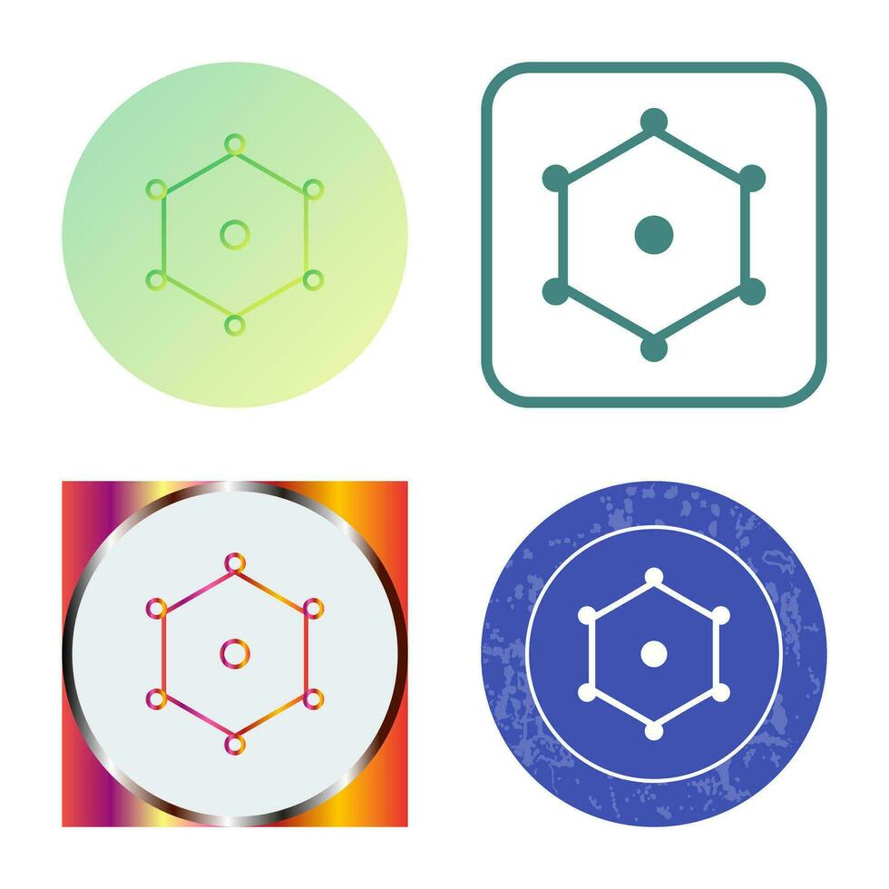 Unique Nodes Vector Icon
