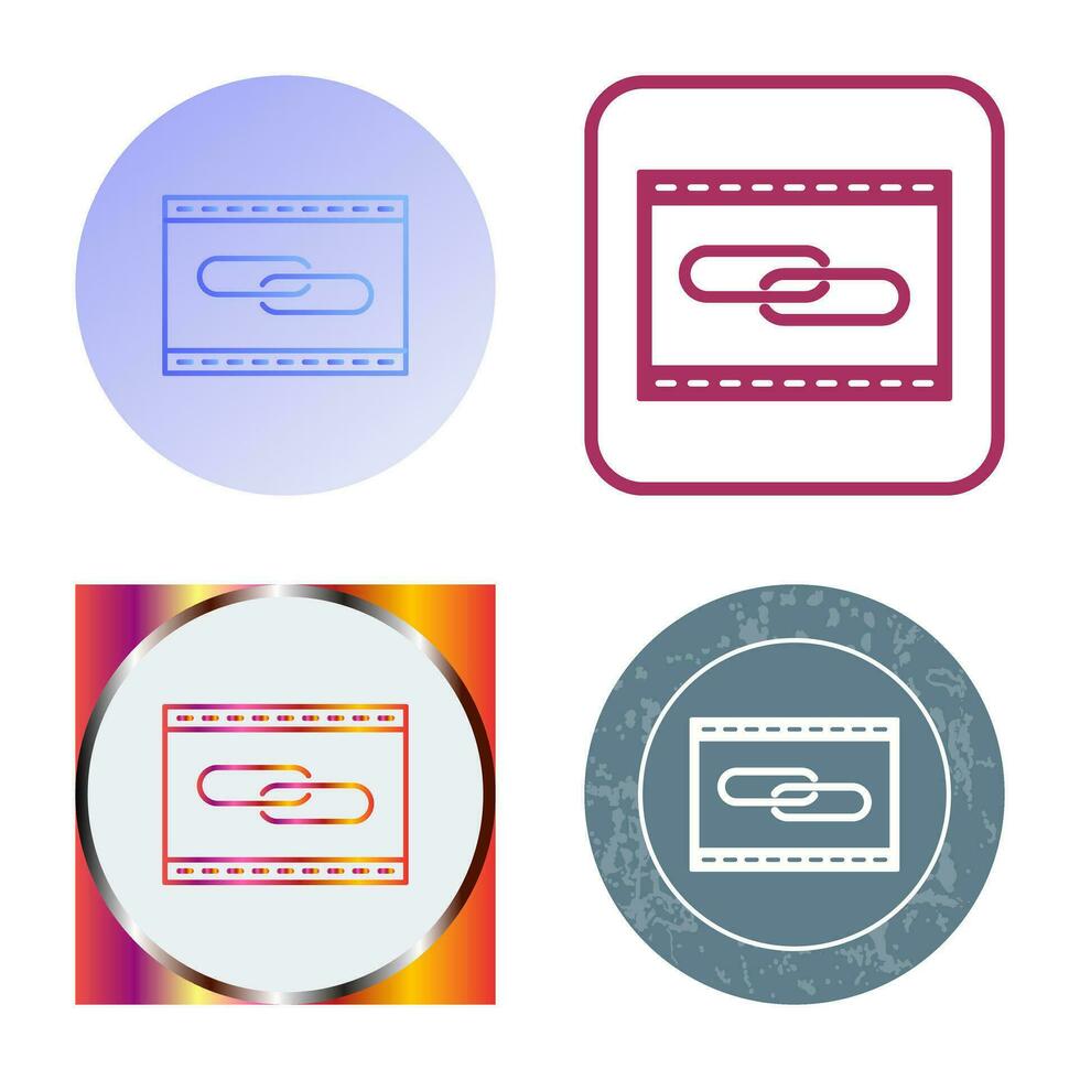 Unique Link Optimization Vector Icon