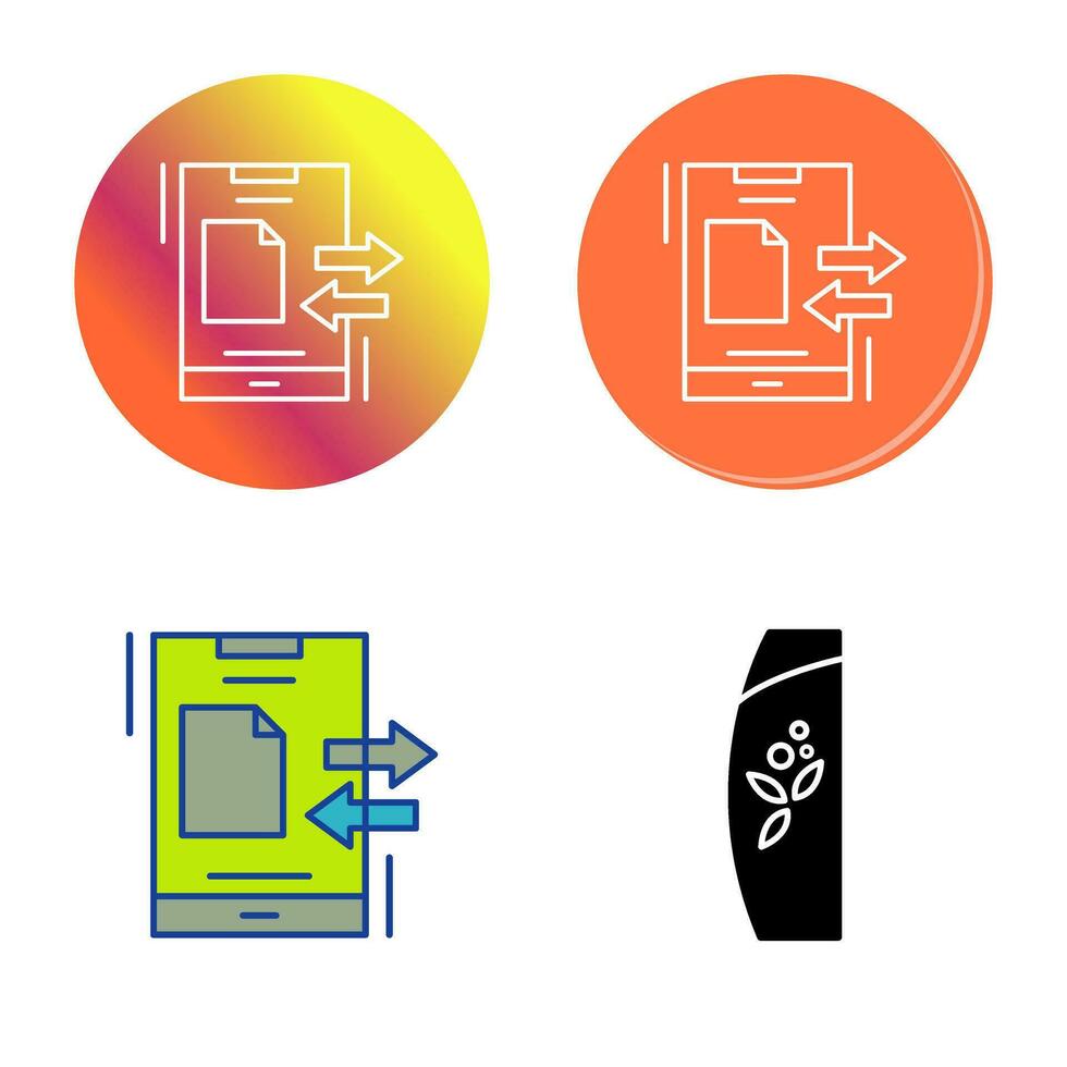 Data Transfer Vector Icon