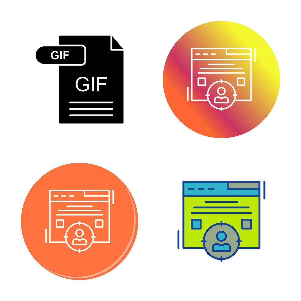 Target Audience Vector Icon