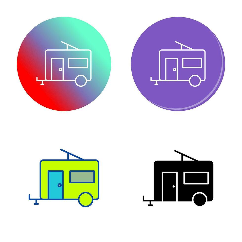 Trailer Vector Icon