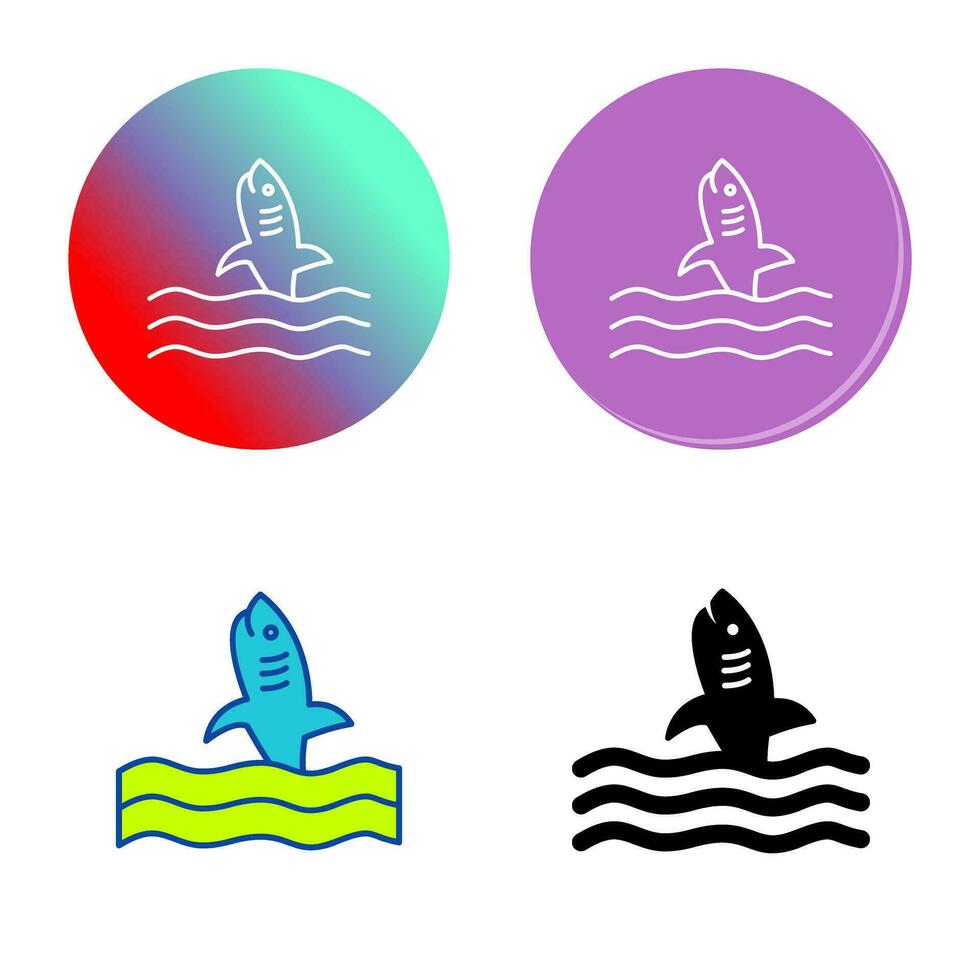 Dangerous Shark Vector Icon