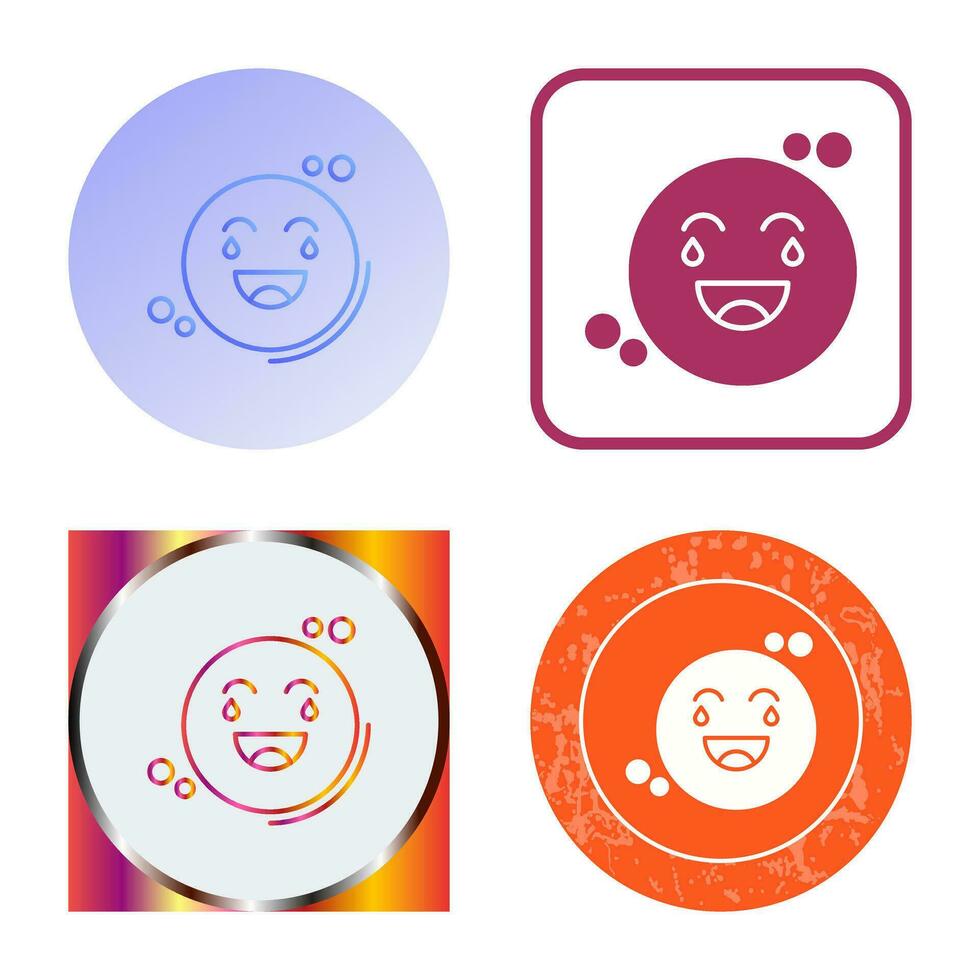 Loughing Vector Icon