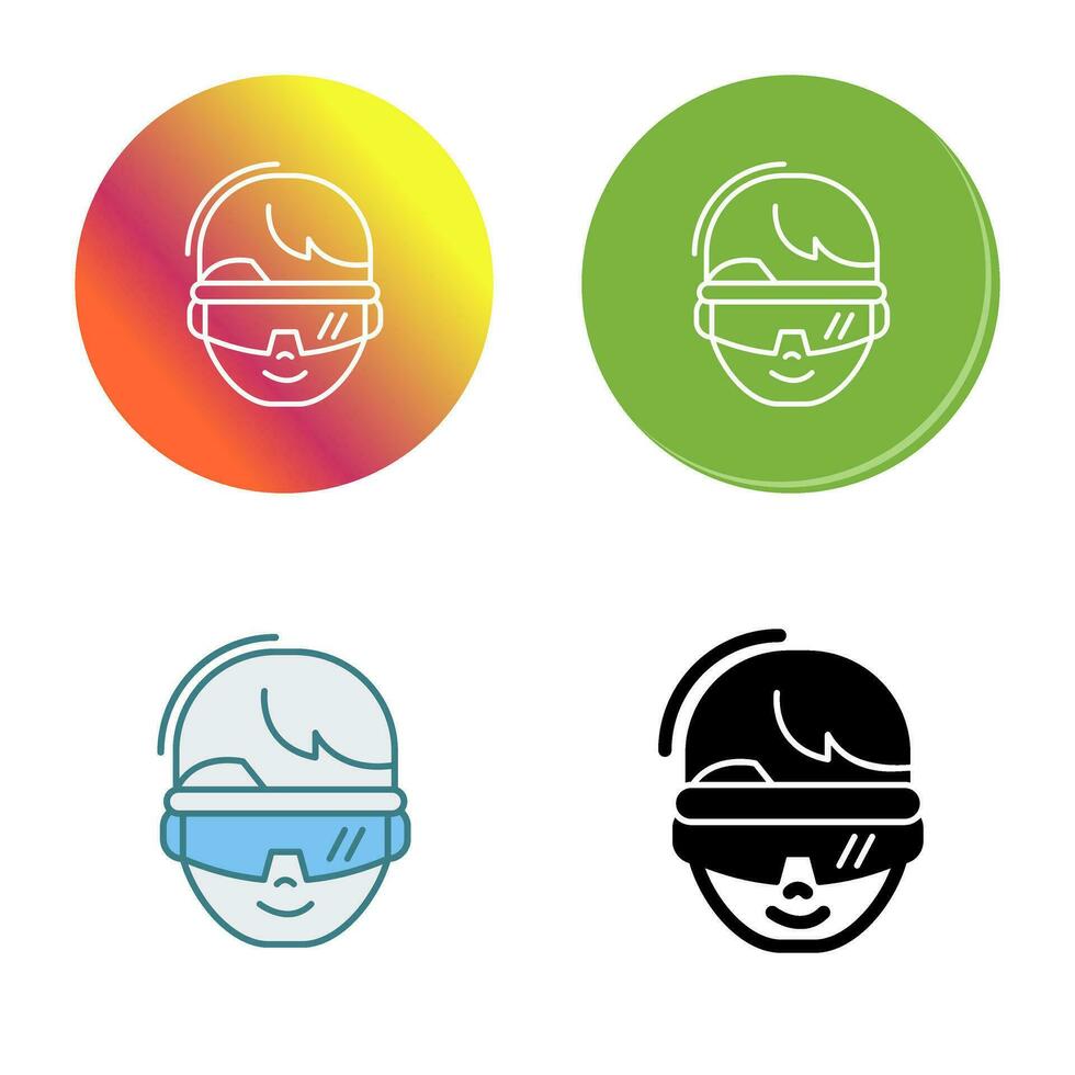 virtual Reality Glasses Vector Icon