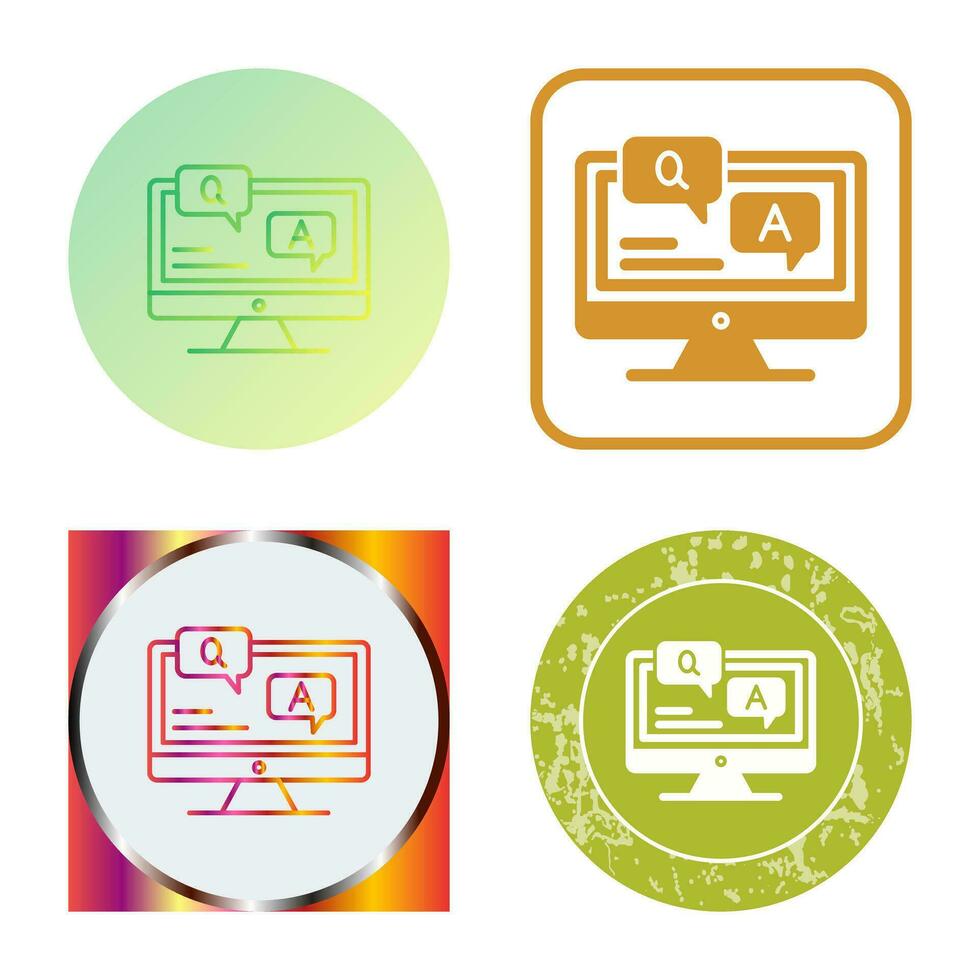 Faq Vector Icon