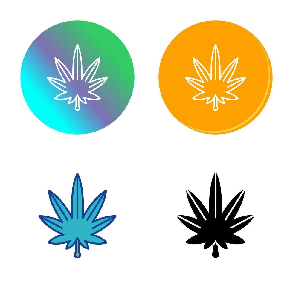 Weed Vector Icon