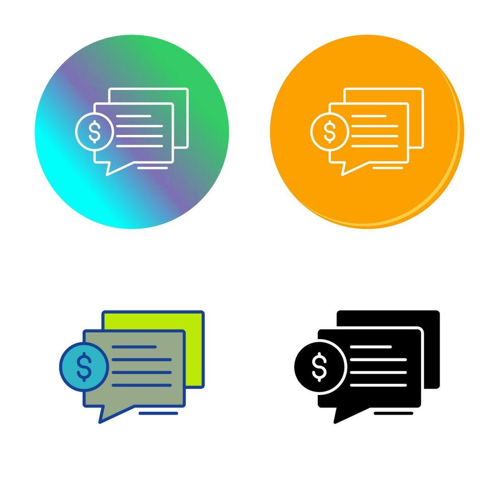 Dialog Vector Icon