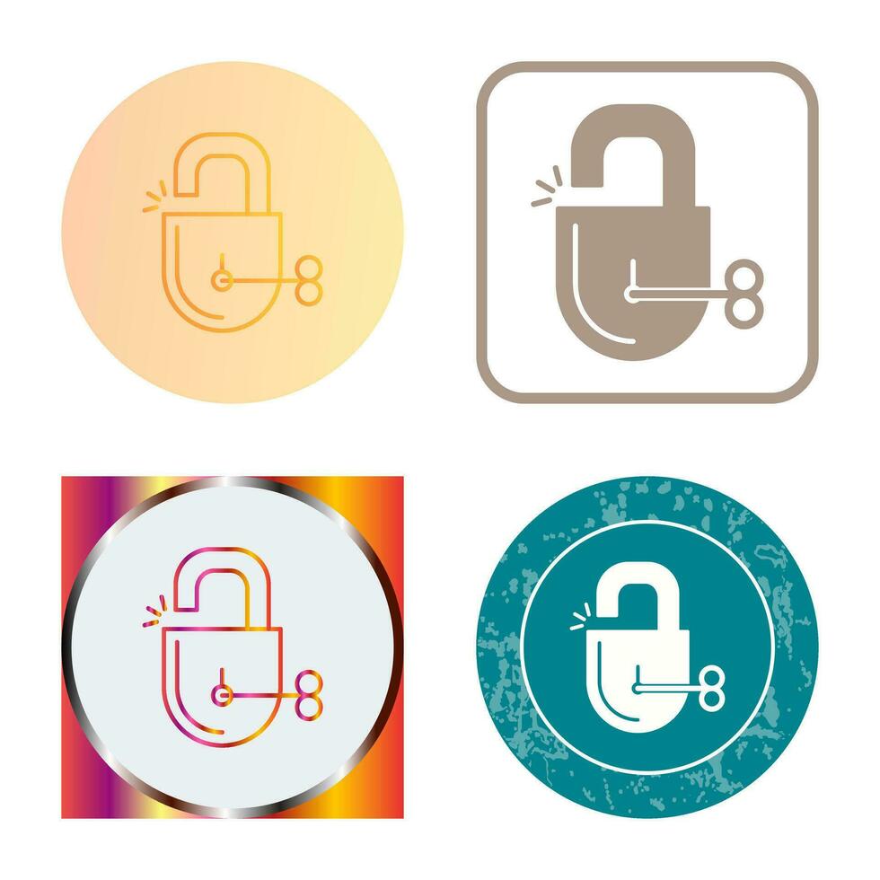 Unlock Vector Icon