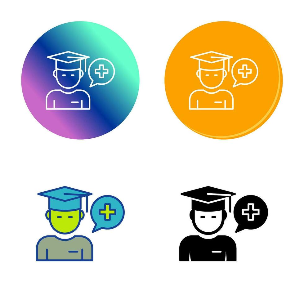 Medicine Faculty Vector Icon