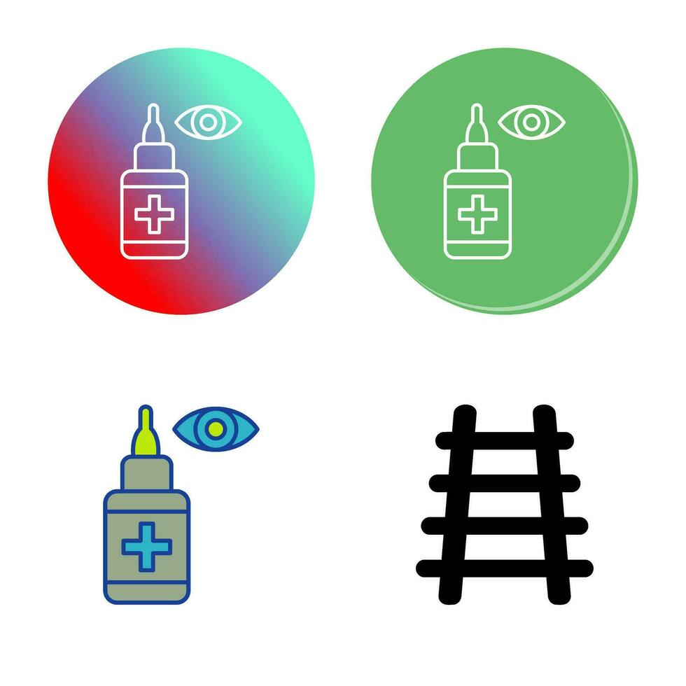 Eye Drop Vector Icon