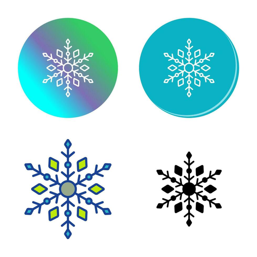 Snow Flake Vector Icon