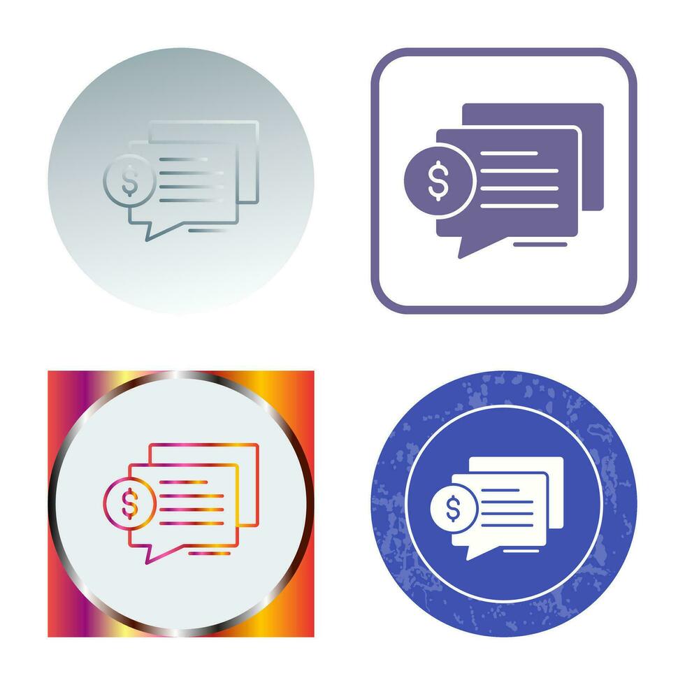 Dialog Vector Icon