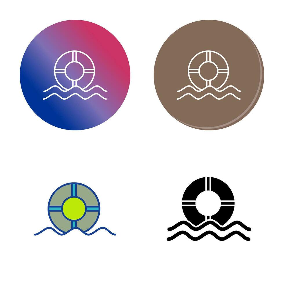 Float Vector Icon